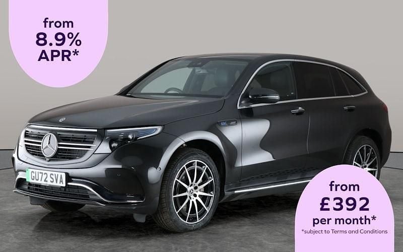 Grey Used 2022 Mercedes EQC400 AMG line SUV | £26,144 (Good price) - Image 1/3