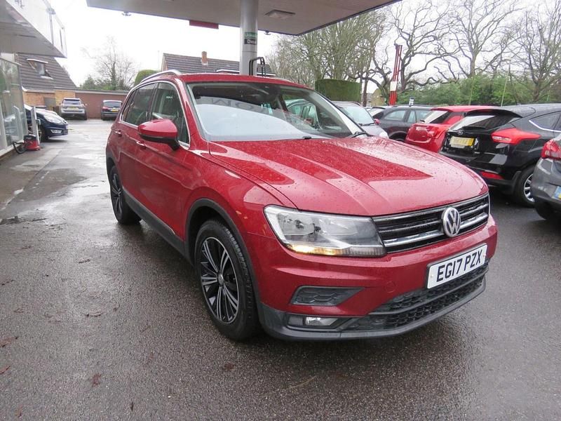 Used VW Tiguan SE 150 HP (110 kW) 2017 Red SUV