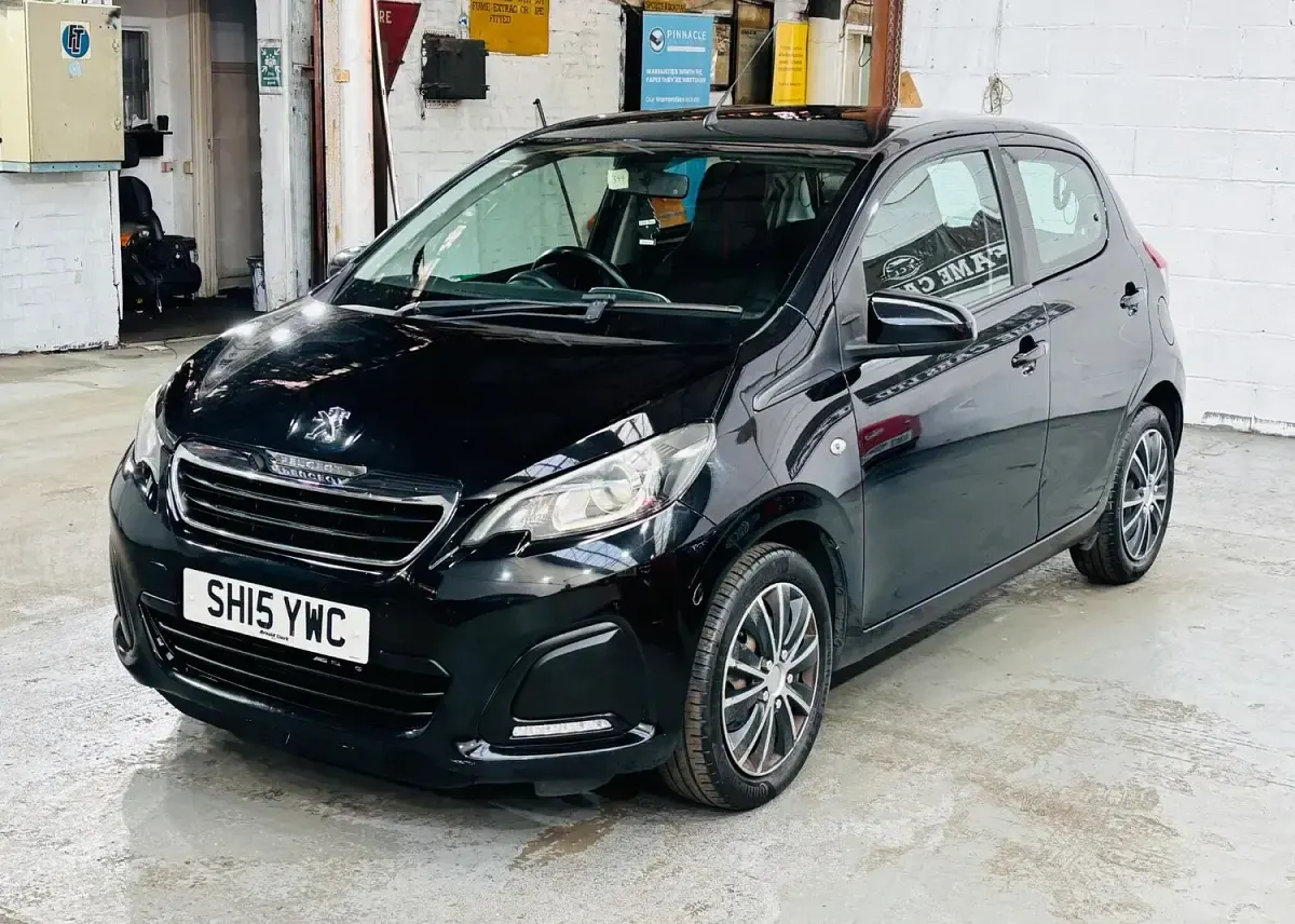 Used Peugeot 108 Active 2015 Black Hatchback