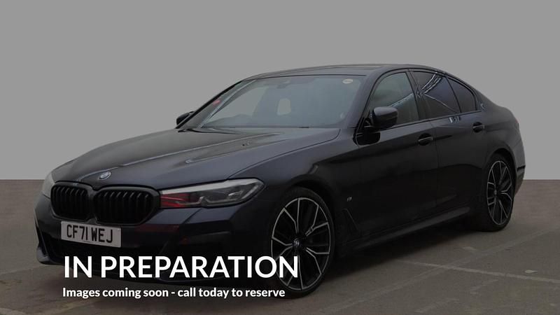 Used BMW 520 M Sport 184 HP (135 kW) 2022 Black Sedan