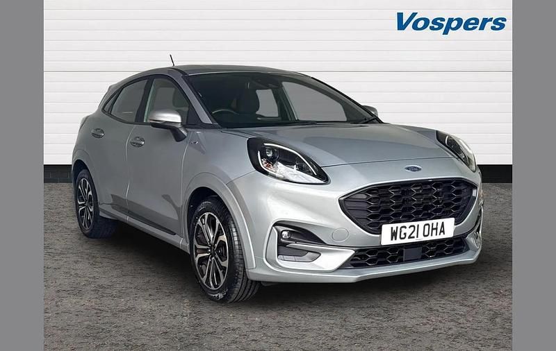Used Ford Puma ST-Line 125 HP (91 kW) 2021 Silver Coupe