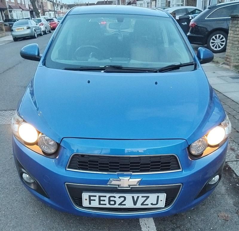 Used Chevrolet Aveo LTZ 2012 Blue Hatchback