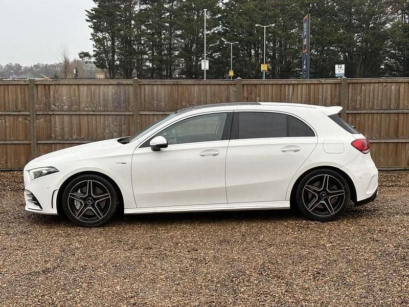 Used Mercedes A35 AMG Premium Plus 2019 White Hatchback