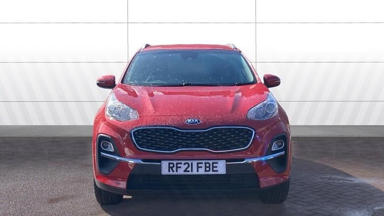 Used Kia Sportage 177 HP (130 kW) 2021 Red SUV