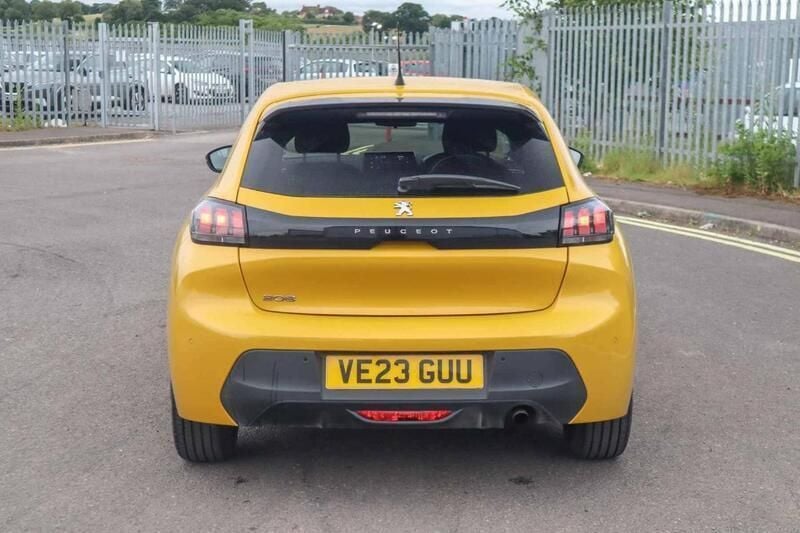 Yellow Used 2023 Peugeot 208 Active+ Hatchback | £11,300 (Good price) - Image 1/4