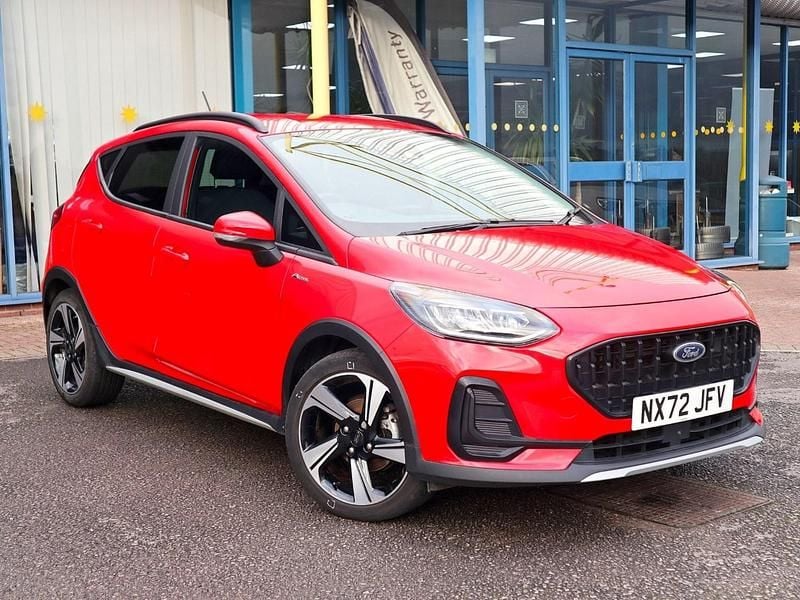 Red Used 2022 Ford Fiesta Active Hatchback | £14,489 (Fair price) - Image 1/4
