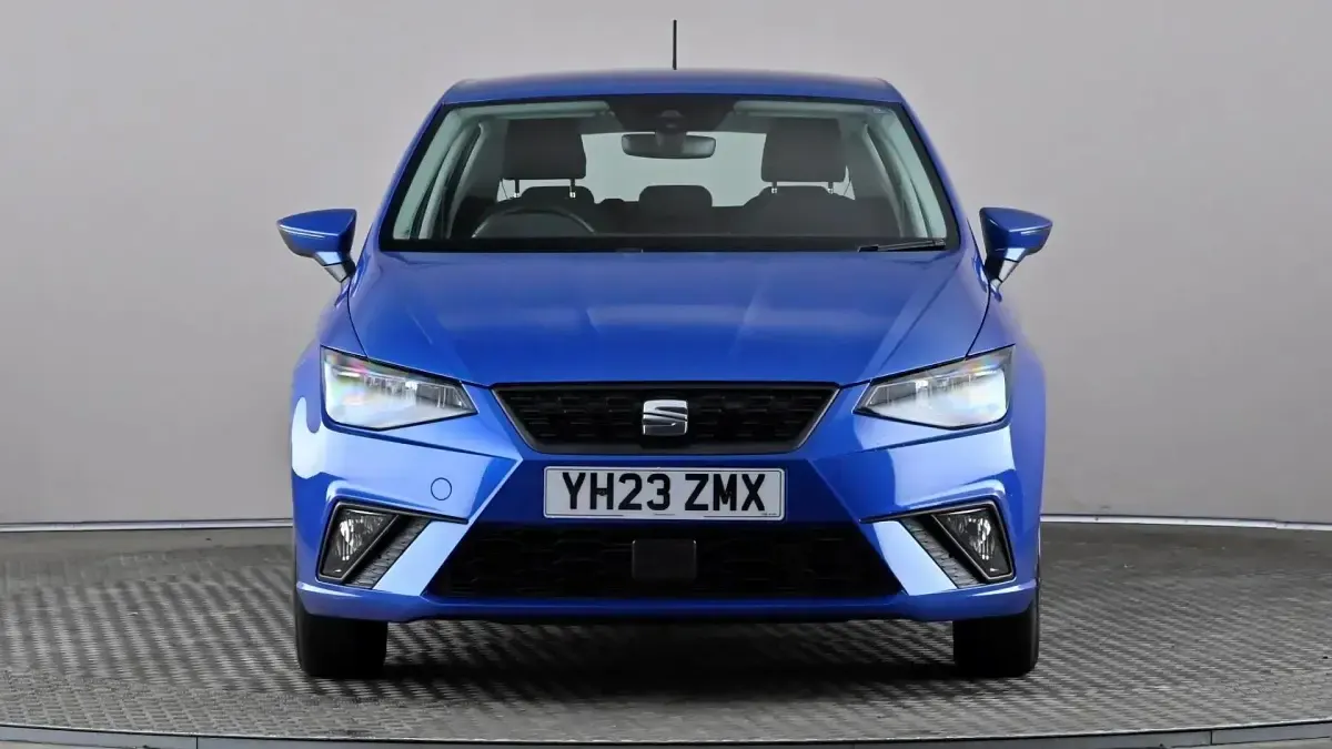 Used Seat Ibiza SE 95 HP (69 kW) 2023 Blue Hatchback