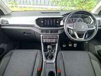 Used VW T-Cross Active 95 HP (69 kW) 2021 White SUV