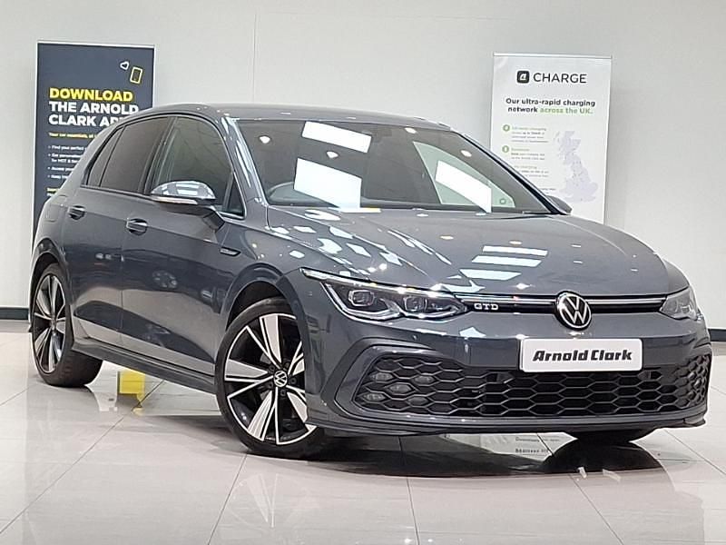 Used VW Golf VIII GTD 200 HP (147 kW) 2021 Grey Hatchback