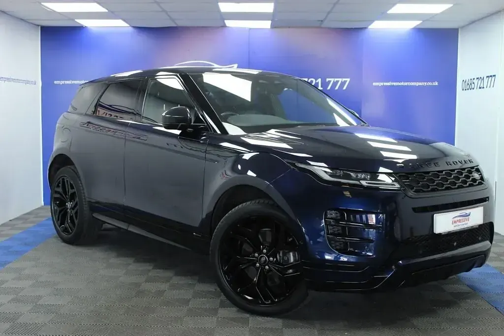 Używany Land Rover Range Rover evoque SE Dynamic 200 KM (147 kW) 2021 Niebieski SUV