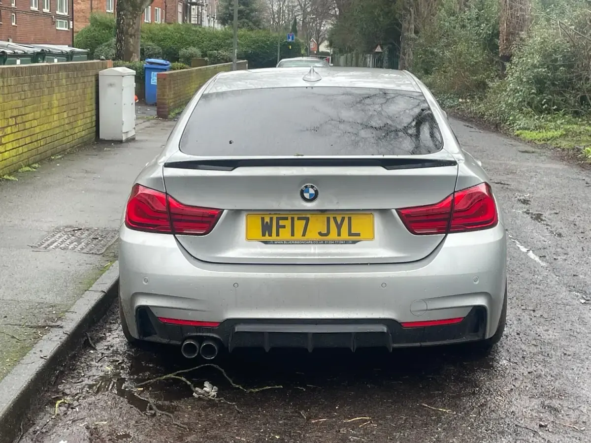 Usado BMW 435 M Sport 2017 Plateado Coupe