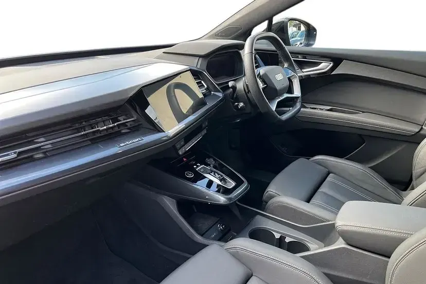 Used Audi Q4 e-tron Black Edition 207 kW (282 HP) 2024 Pebble grey SUV
