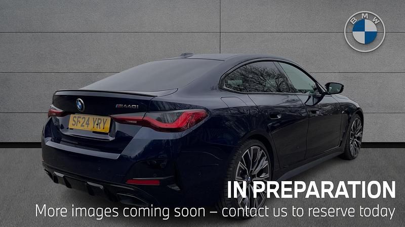 Used BMW M440 M Sport 369 HP (271 kW) 2024 Blue Sedan