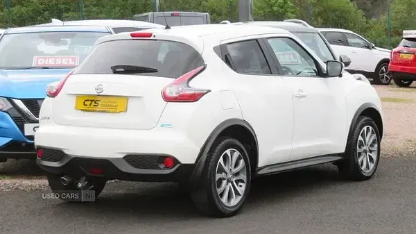 Used Nissan Juke Tekna 110 HP (80 kW) 2016 White SUV