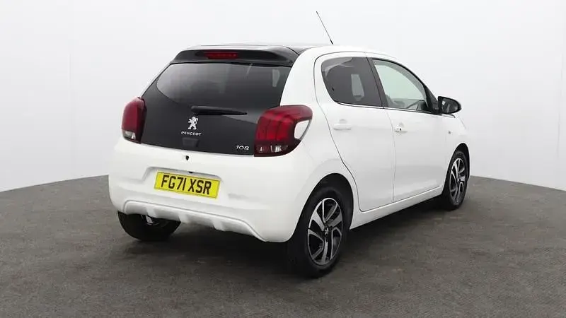 Used Peugeot 108 Allure 2021 White Hatchback