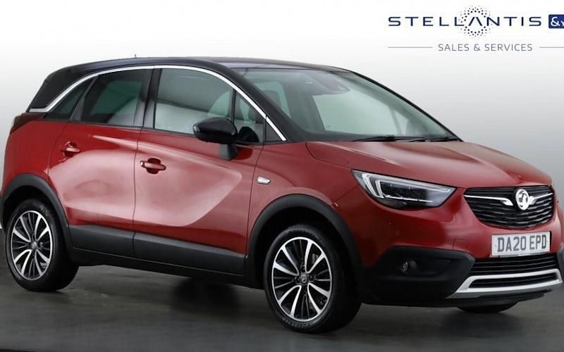 Red Used 2020 Vauxhall Crossland X Elite SUV | £10,284 (Fair price) - Image 1/4