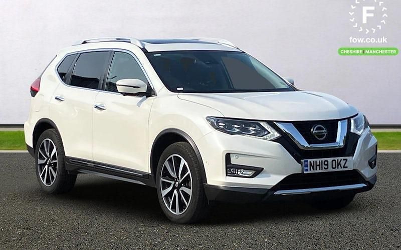 White Used 2019 Nissan X-Trail Tekna SUV | £18,699 (A bit pricey) - Image 1/4