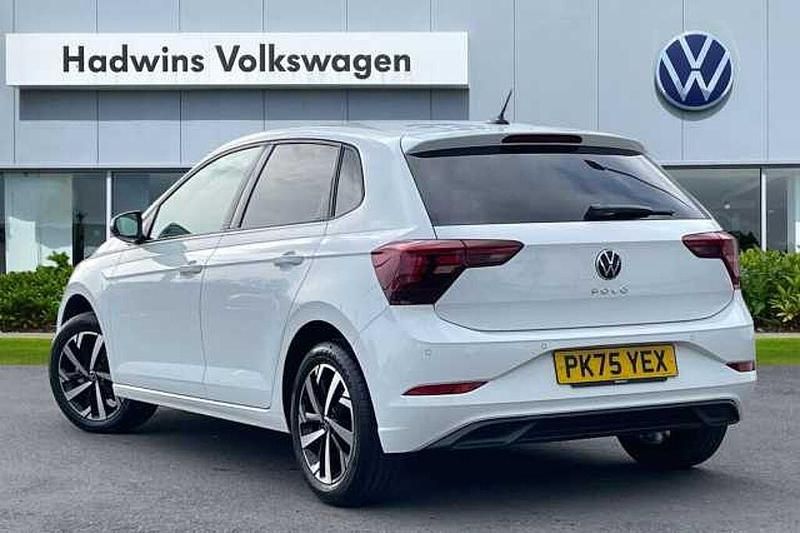 Used VW Polo Match 95 HP (69 kW) 2025 White Hatchback