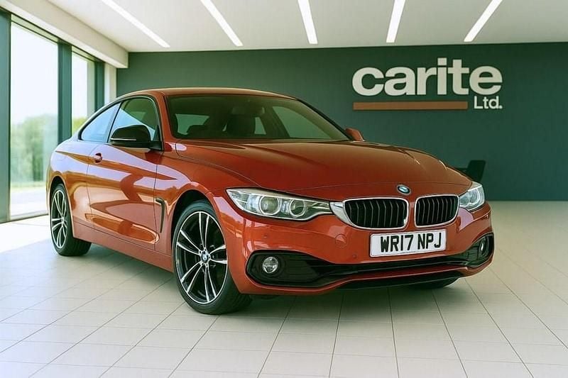 Orange Used 2017 BMW 420 Sport Line Coupe | £13,695 (Good price) - Image 1/3