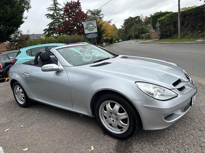 Used Mercedes SLK200 2005 Silver Cabriolet