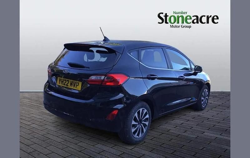 Used Ford Fiesta Titanium 99 HP (72 kW) 2022 Black Hatchback