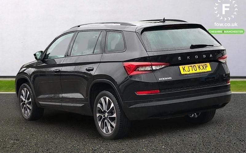 Used Skoda Kodiaq SE Drive 150 HP (110 kW) 2020 Black SUV