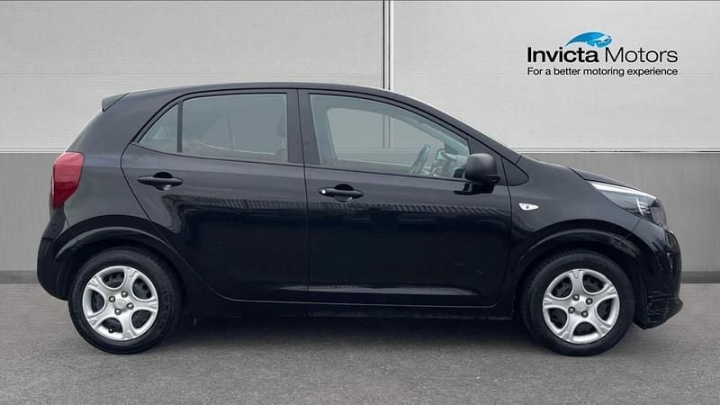 Used Kia Picanto 65 HP (47 kW) 2018 Black Hatchback