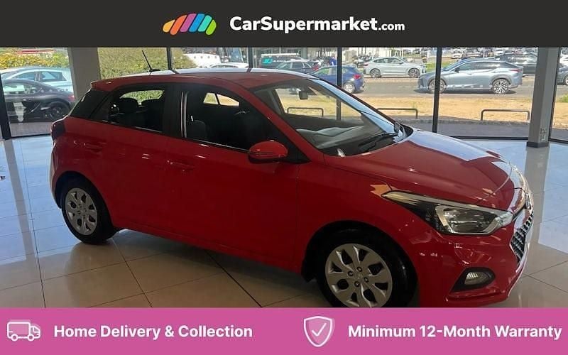 Red Used 2019 Hyundai i20 Hatchback | £8,497 (Fair price) - Image 1/4
