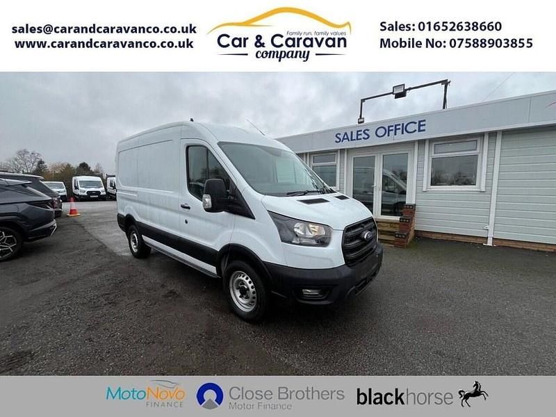 Used Ford Transit 105 HP (77 kW) 2022 White Van