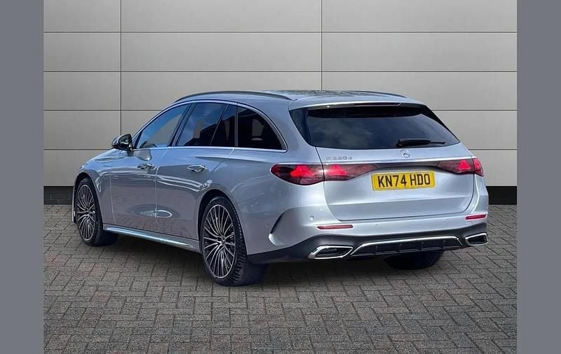 Used Mercedes E220 AMG Line Premium Plus 194 HP (142 kW) 2024 Silver Estate