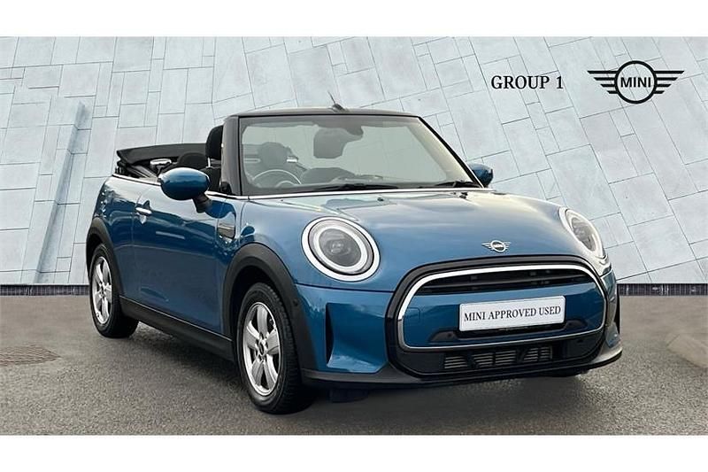 Blue Used 2022 Mini Cooper Cabriolet Classic Cabriolet | £18,875 (Fair price) - Image 1/4