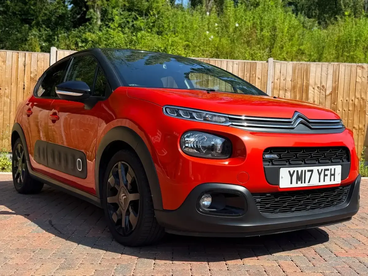 Used Citroën C3 Flair 2017 Orange Hatchback