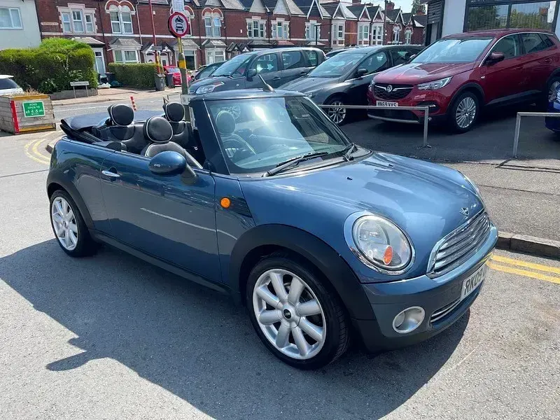Używany Mini Cooper Cabriolet 2009 Niebieski Kabriolet