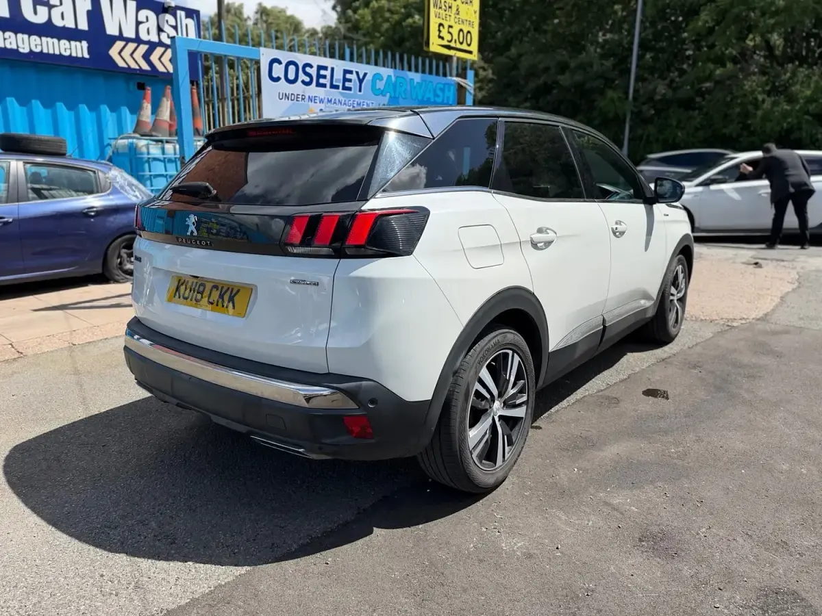 Used Peugeot 3008 GT-line 2018 White SUV