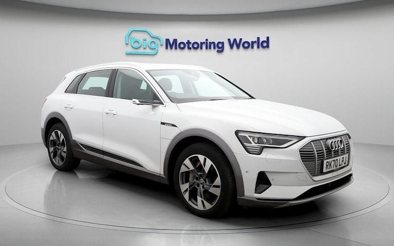 Used Audi e-tron 300 kW (408 HP) 2020 White SUV