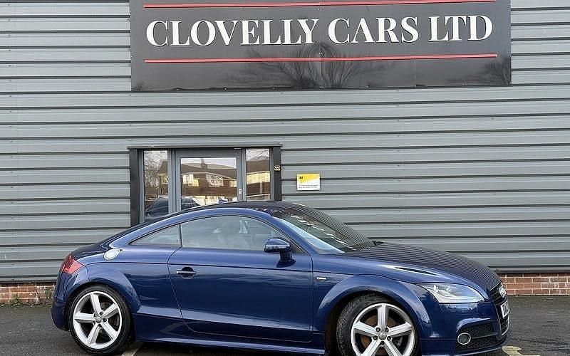 Blue Used 2013 Audi TT S-Line Coupe | £5,799 (Good price) - Image 1/3