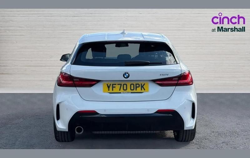 Used BMW 118 M Sport 138 HP (101 kW) 2020 White Hatchback