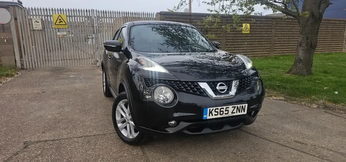 Używany Nissan Juke N-Connecta 117 KM (86 kW) 2016 Czarny SUV