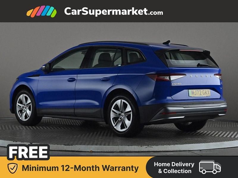 Used Skoda Enyaq iV ecoSuite 131 kW (179 HP) 2022 Blue SUV