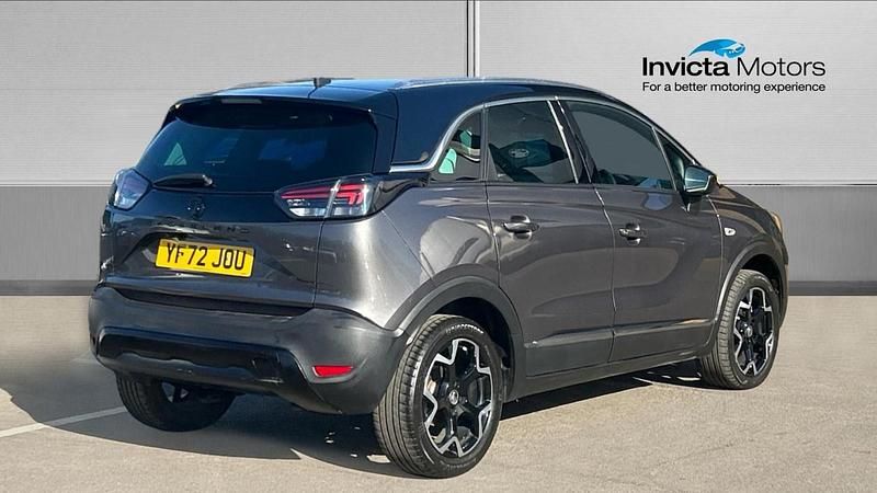 Used Vauxhall Crossland Ultimate 130 HP (95 kW) 2022 Grey SUV