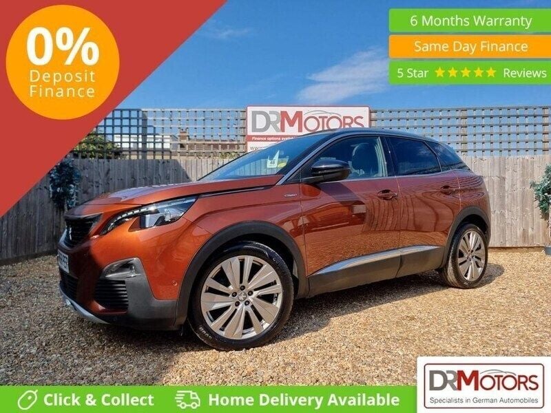 Bronze Used 2018 Peugeot 3008 Premium Hatchback | £10,340 (Fair price) - Image 1/4
