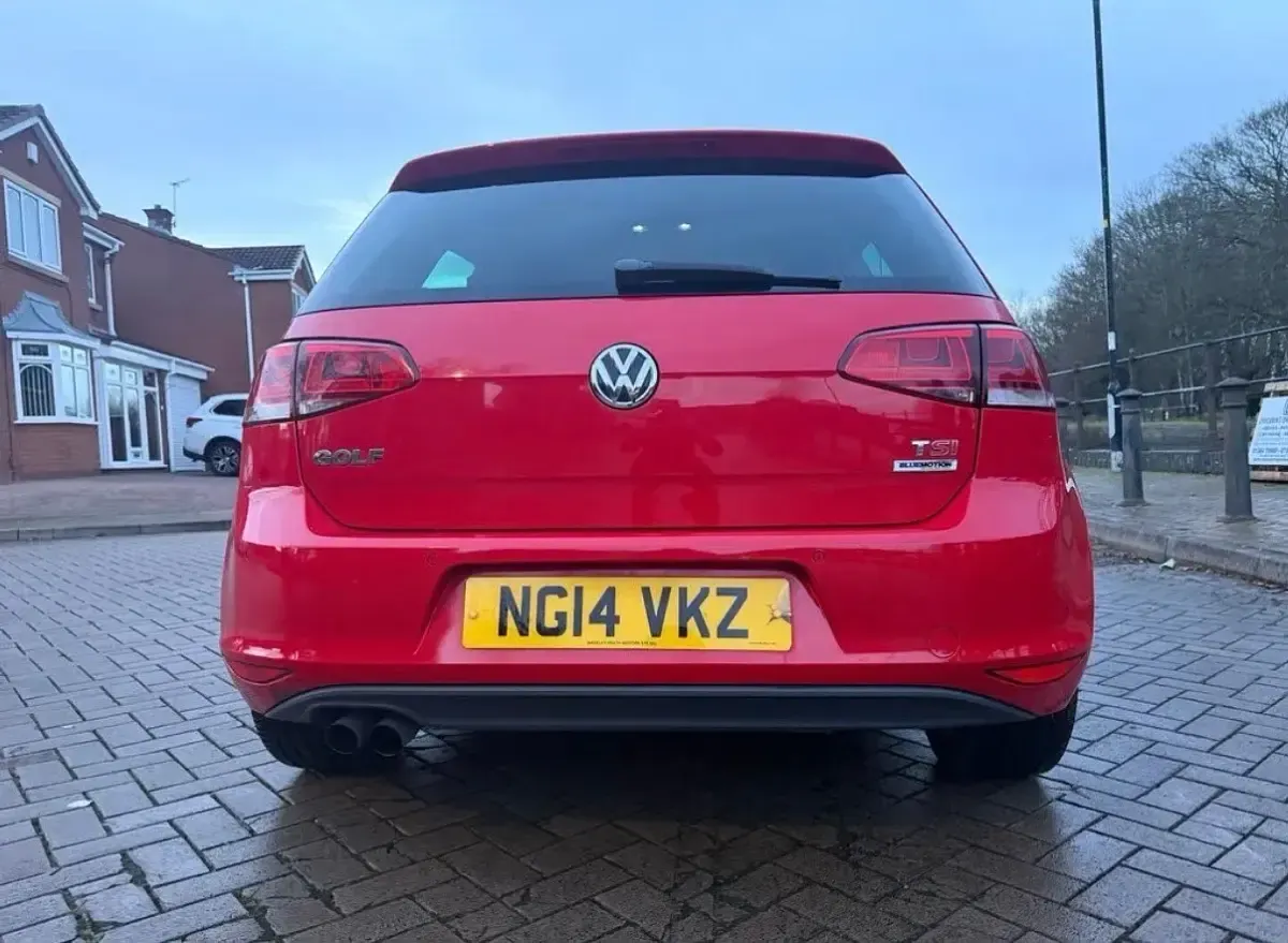 Używany VW Golf VII GT 150 KM (110 kW) 2014 Czerwony Hatchback