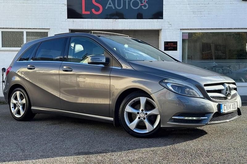 Used Mercedes B200 136 HP (100 kW) 2014 Grey MPV