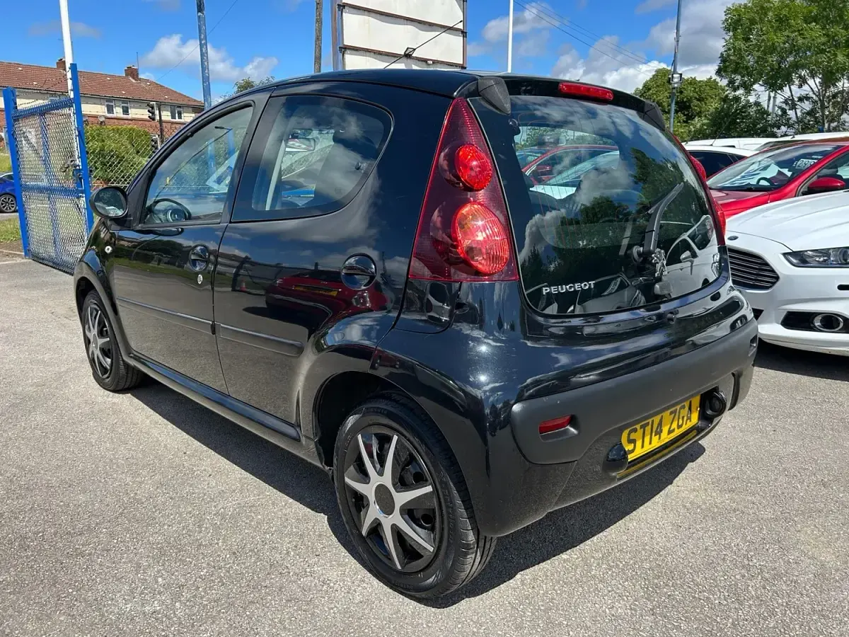 Used Peugeot 107 Active 2014 Black Hatchback