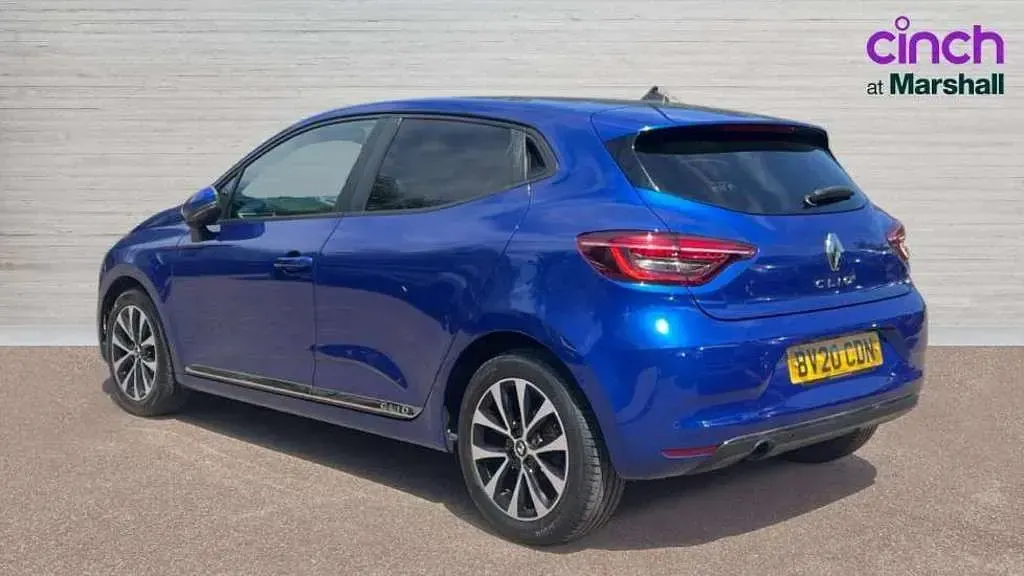 Used Renault Clio Iconic 100 HP (73 kW) 2020 Blue Hatchback