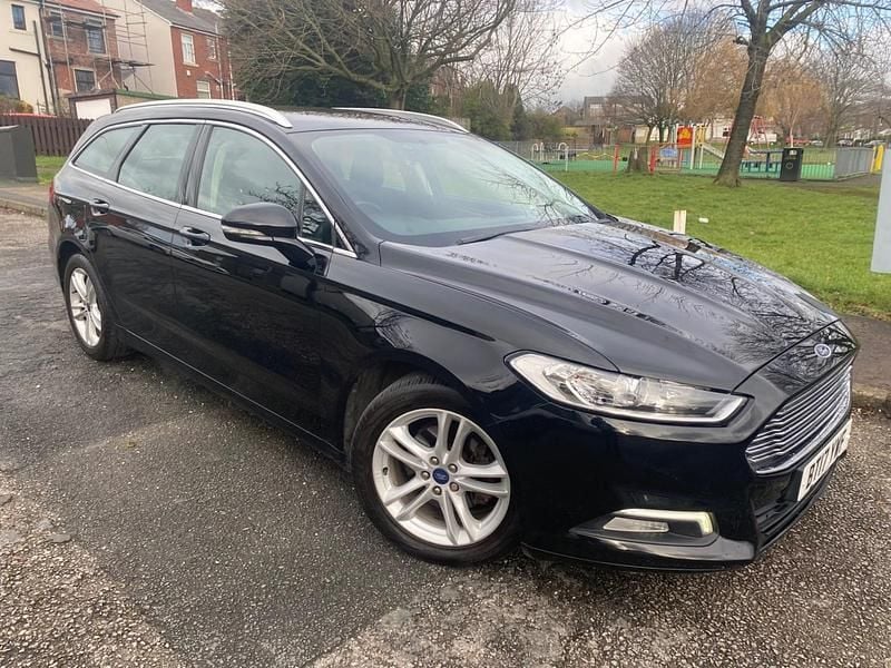 Black Used 2017 Ford Mondeo Zetec Estate | £8,995 (Fair price) - Image 1/4