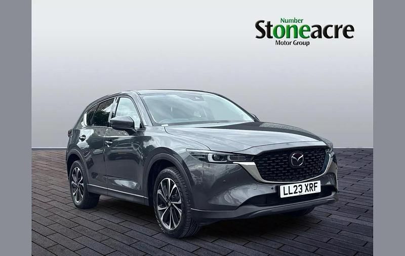 Grey Used 2023 Mazda CX-5 Exclusive-Line SUV | £22,695 (Fair price) - Image 1/4