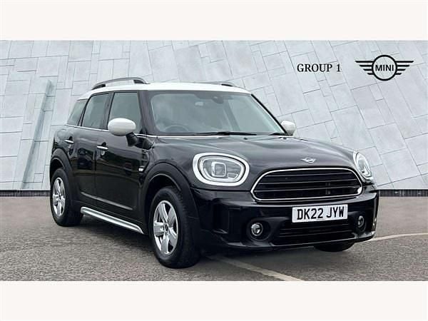 Black Used 2022 Mini Cooper Countryman Classic SUV | £18,595 (Good price) - Image 1/4