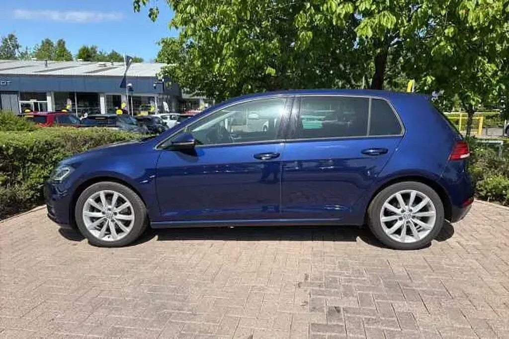 Used VW Golf VII GT 150 HP (110 kW) 2020 Blue Hatchback