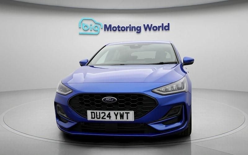 Begagnad Ford Focus ST-Line 125 HK (91 kW) 2024 Blå Halvkombi
